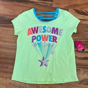 Girls short sleeve shirt pro player size 14. NWT.